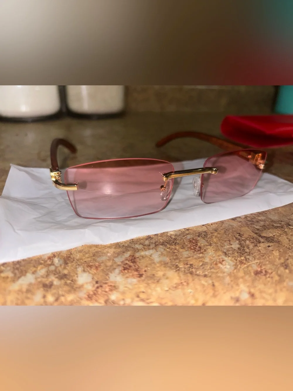 N/A stylish rimless
